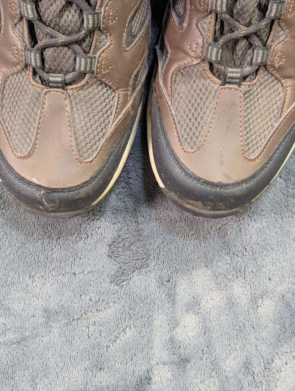 Eddie Bauer Men's Leather Graham Waterproof Hiking Boot, Cushioned Insole Sz 11